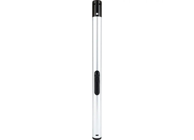 LUX BBQ Slim Metallic Feuerzeug – Silber, Nachfüllbar, Elegantes Design für Grill & Küche TK Gruppe® Grosshandel 