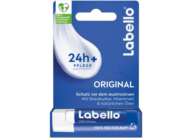 Labello Classic Lippenbalsam, 5,5ml - Pflegender Schutz für weiche Lippen TK Gruppe® Grosshandel 
