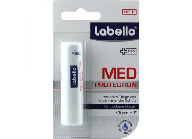 Labello Lip Care Med Protection, 4,8g – Intensive Pflege für strapazierte Lippen TK Gruppe® Grosshandel 