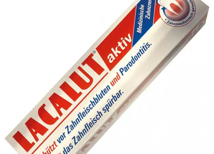 Lacalut Aktiv Toothpaste, 100ml, Enhanced Oral Health Defense TK Gruppe® Grosshandel 