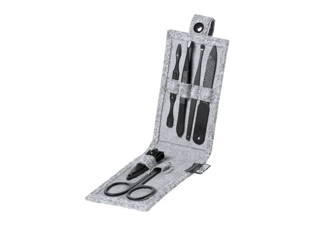 Lacky Profi-Maniküre-Set, 5-teilig, Elegant in Grau TK Gruppe® Grosshandel 