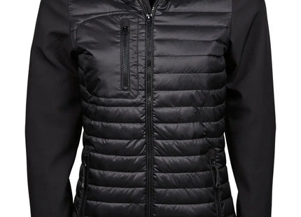Ladies` Hooded Crossover Jacket TK Gruppe® Grosshandel 