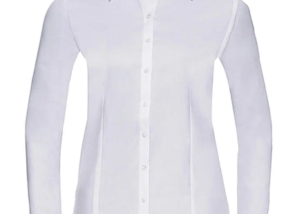 Ladies` LS Herringbone Shirt TK Gruppe® Grosshandel 