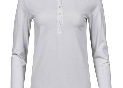 Ladies` Luxury LS Stretch Polo TK Gruppe® Grosshandel 