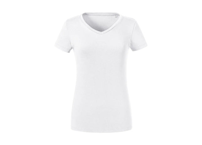 Ladies` Pure Organic V-Neck Tee TK Gruppe® Grosshandel 