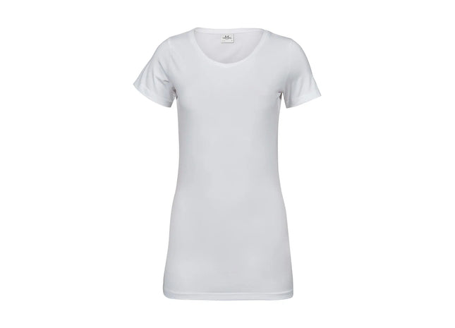 Ladies` Stretch Tee Extra Long TK Gruppe® Grosshandel 