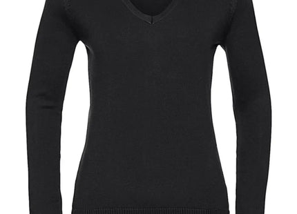 Ladies’ V-Neck Knitted Pullover TK Gruppe® Grosshandel 
