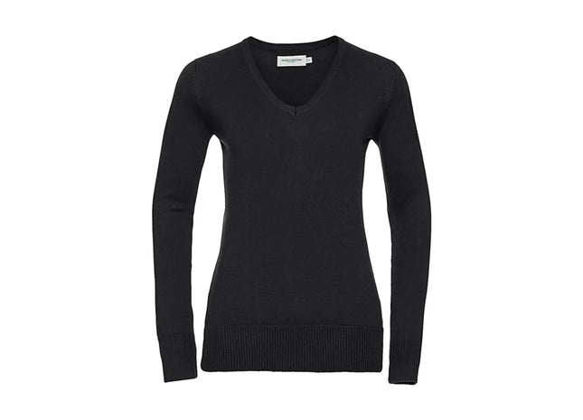 Ladies’ V-Neck Knitted Pullover TK Gruppe® Grosshandel 
