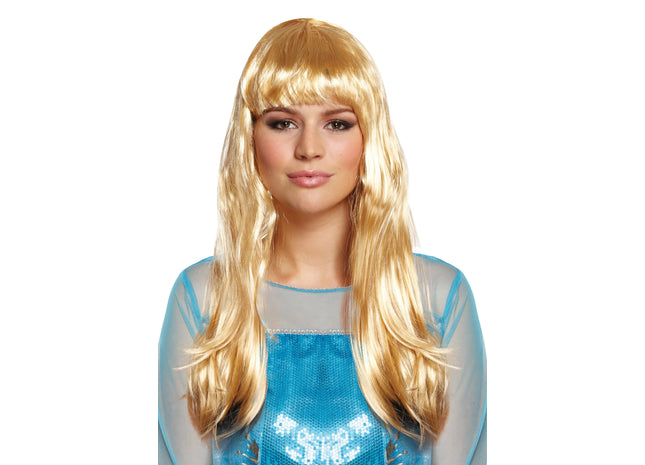 Lange blonde Perücke 140G – Glamouröse Langhaarperücke für Damen TK Gruppe® Grosshandel 