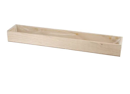 Langer Holz-Pflanzkasten für Gärten und Balkone, ca. 70 cm Länge TK Gruppe® Grosshandel 