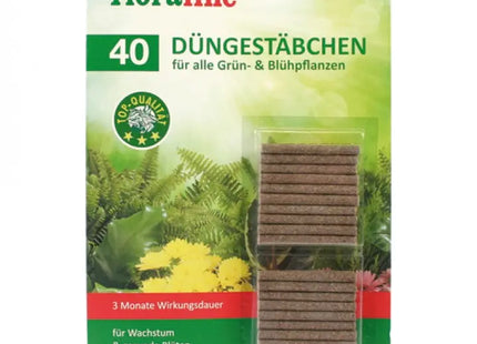 Langzeit-Blumendünger Stäbchen, 40 Stück, Wirkdauer 3 Monate für Innen & Außen TK Gruppe® Grosshandel 