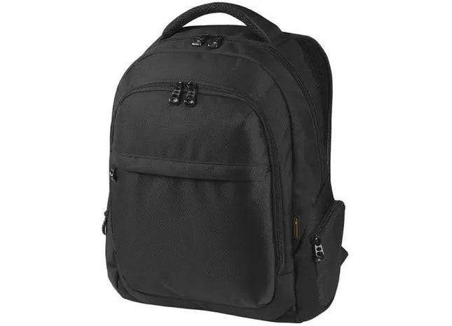 Laptop-Rucksack MISSION - robust & stylisch - schwarz TK Gruppe® Grosshandel 