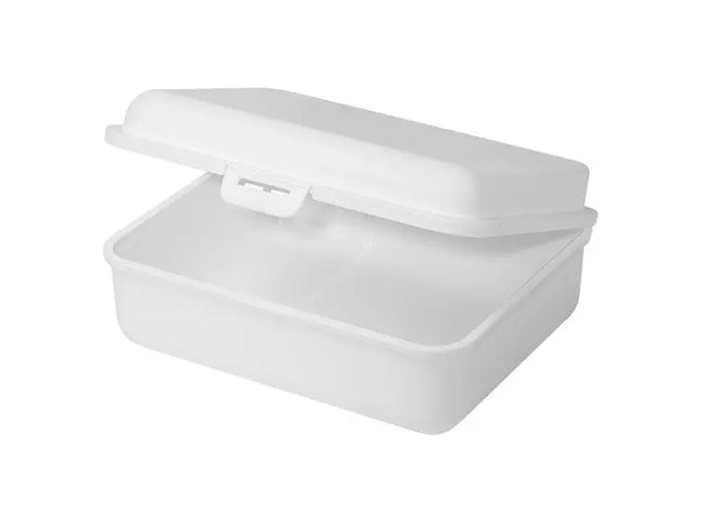 Large Bread Box Without Divider in White - Spacious, Sleek, Durable Food Storage TK Gruppe® Grosshandel 