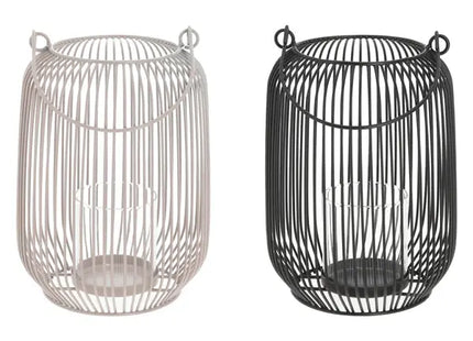 Laterne mit Henkel, ovale Streben, 3er-Set, 22 cm hoch – Stilvolle und langlebige Deko TK Gruppe® Grosshandel 