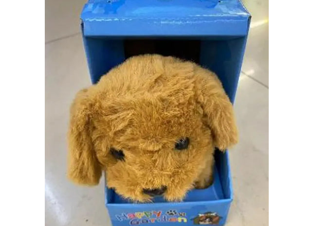 Laufender Hund mit Sound, 17cm Hoch, 4er-Set, Interaktives Spielzeug für Kinder TK Gruppe® Grosshandel 