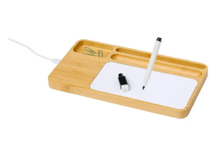 Lautrec Kabelloses Ladegerät & Organizer - Natürliche Optik, Effizient & Stilvoll TK Gruppe® Grosshandel 