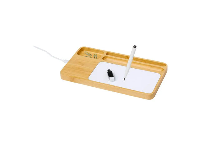 Lautrec Kabelloses Ladegerät & Organizer - Natürliches Design TK Gruppe® Grosshandel 
