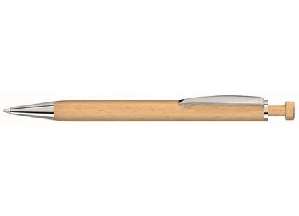 Leaf Druckkugelschreiber aus Holz: Stilvoller Umweltfreundlicher Schreibbegleiter TK Gruppe® Grosshandel 