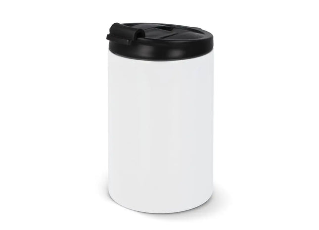 Leak-Free Reise-Isolierbecher 200 ml – Kompakter weißer Becher für unterwegs TK Gruppe® Grosshandel 