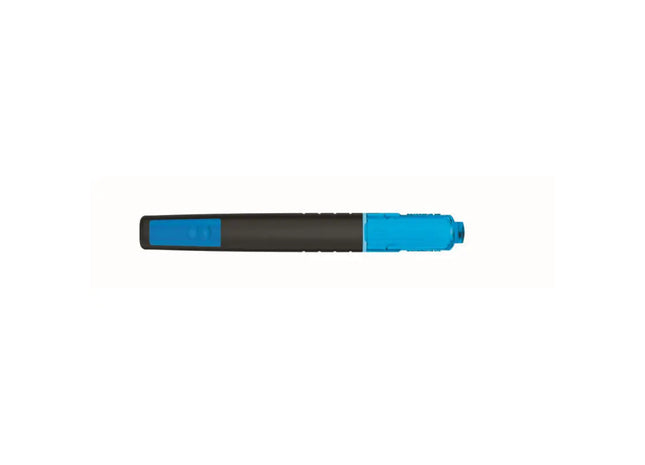 Lebhafter Liqeo Highlighter Pen Textmarker in Neonblau - Perfekt für klare Markierungen TK Gruppe® Grosshandel 