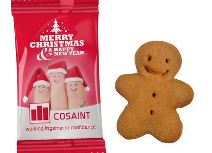 Lebkuchenmännchen mit individuellem Druck - Perfekte Weihnachtsbotschaft TK Gruppe® Grosshandel 