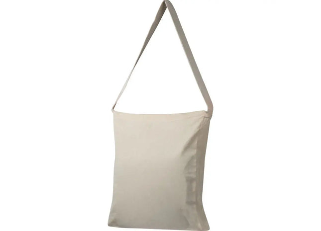 Lehbek Weiße Baumwolltasche mit Canvasgurt, Stilvoll & Robust TK Gruppe® Grosshandel 