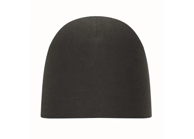 Leichtes Unisex Baumwoll-Beanie in Schwarz – Perfekt für alle Jahreszeiten TK Gruppe® Grosshandel 