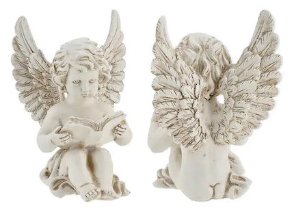 Lesender Engel mit Buch, Inspirierende Figur, 20 cm Höhe TK Gruppe® Grosshandel 