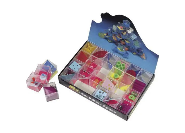 Leslie Buntes Geduldsspiel-Set aus Kunststoff - Förderung von Logik und Geschick TK Gruppe® Grosshandel 