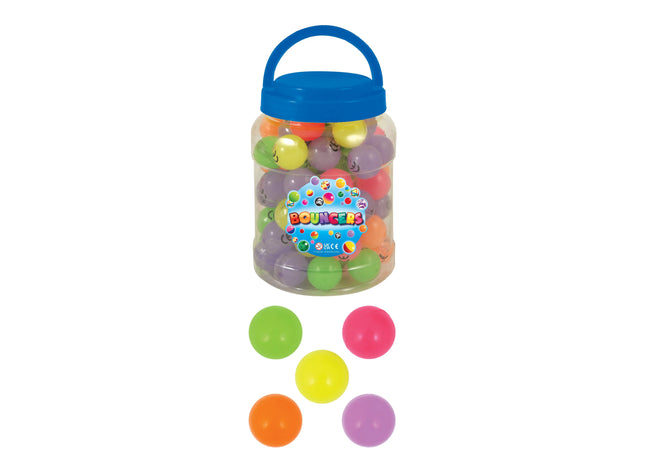 Leuchtbälle Kugelstrahl 3,3 cm – leuchtet im Dunkeln, 5 verschiedene Farben TK Gruppe® Grosshandel 