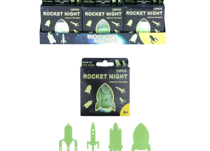 Leuchtende Raketen, 5-6,5 cm, 12er-Box, 3 Typen - Outdoor-Spielzeug TK Gruppe® Grosshandel 