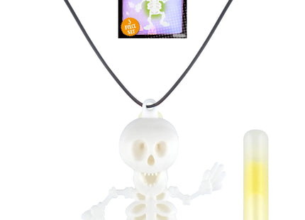 Leuchtendes Skelett am Hänger – gruselige Halloween-Dekoration TK Gruppe® Grosshandel 