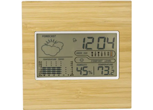 Lia Klimastation aus Bambus - Ökologisches Design TK Gruppe® Grosshandel 