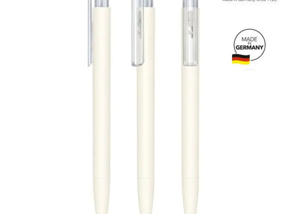 Liberty Bio Druckkugelschreiber - Naturweiß Umweltfreundlicher Stift aus biologisch abbaubarem Material TK Gruppe® Grosshandel 