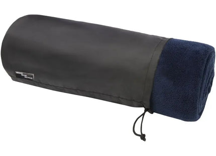 Lily RPET Coral-Fleece Decke, GRS Zertifiziert – Dunkelblau TK Gruppe® Grosshandel 
