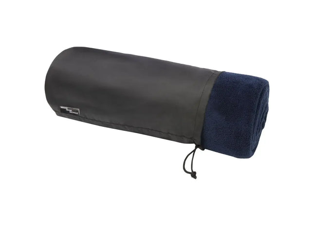 Lily RPET Coral-Fleece Decke, GRS Zertifiziert – Dunkelblau TK Gruppe® Grosshandel 