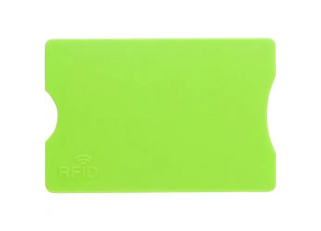 Limettengrüner Yara Kunststoff-Kreditkartenhalter Robuster und stilvoller Kartenschutz TK Gruppe® Grosshandel 