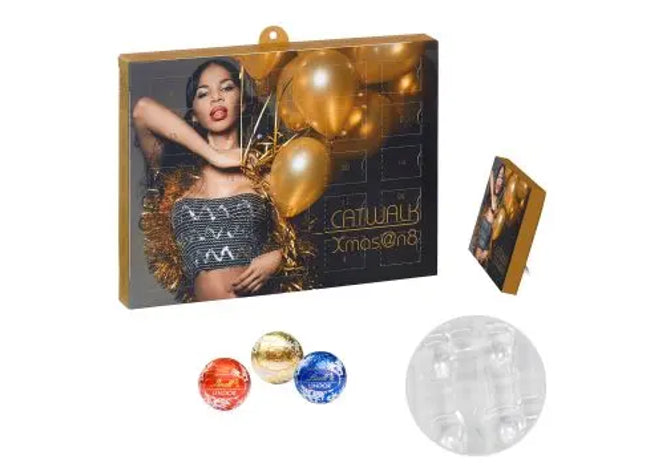 Lindor Praliné-Adventskalender – Mit individuellem Druck TK Gruppe® Grosshandel 