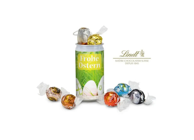 Lindt-Geheimnis Ostern: Frohe Ostern - EierWiese Motiv TK Gruppe® Grosshandel 