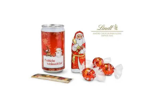 Lindt-Geheimnis Santa Geschenkset - Exquisite Schokoladenfreuden TK Gruppe® Grosshandel 