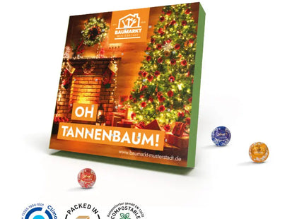 Lindt Mini-Kugeln Adventskalender - Täglicher Genuss feinster Schokolade TK Gruppe® Grosshandel 