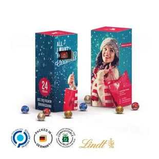 Lindt Mini Kugeln Tower Adventskalender – Süß & Eleganz TK Gruppe® Grosshandel 