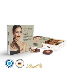 Lindt Mini Pralinés Geschenkbox – Exquisite Vielfalt edler Pralinen TK Gruppe® Grosshandel 