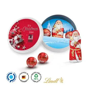 Lindt Weihnachtsdose – Exklusive Festtagschokolade TK Gruppe® Grosshandel 