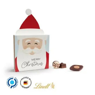 Lindt Weihnachtsmütze Präsent – Schokoladengenuss in festlicher Mützenform TK Gruppe® Grosshandel 