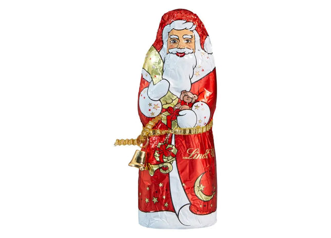 Lindt & Sprüngli Schoko-Weihnachtsmann - Klassisches Standardmotiv für die Feiertage TK Gruppe® Grosshandel 