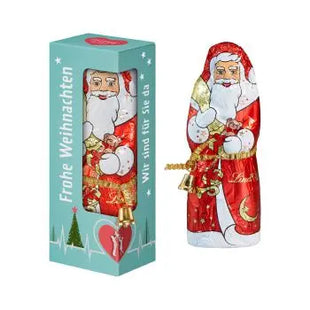Lindt & Sprüngli Weihnachtsmann - Edle Geschenkbox mit individuellem Druck TK Gruppe® Grosshandel 