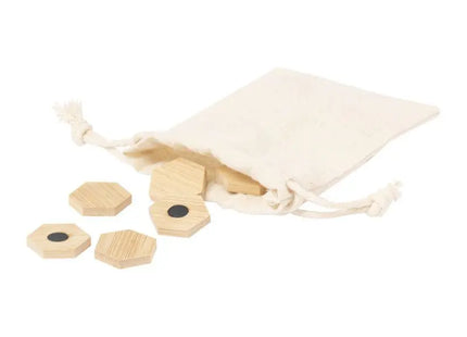 Lirix Natur-Kühlschrankmagnet-Set – Dekorative Magnete für Zuhause TK Gruppe® Grosshandel 