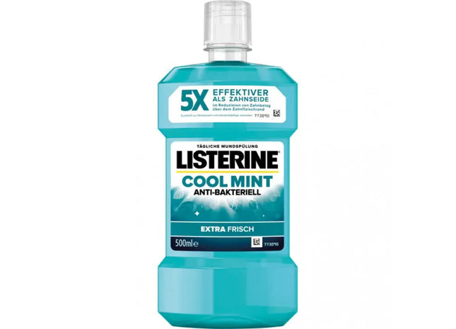 Listerine Cool Mint Mundspülung, Erfrischender Atem, 500 ml TK Gruppe® Grosshandel 