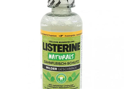 Listerine Naturals 95ml Mundspülung – Natürliche Zahnspülung für frischen Atem TK Gruppe® Grosshandel 